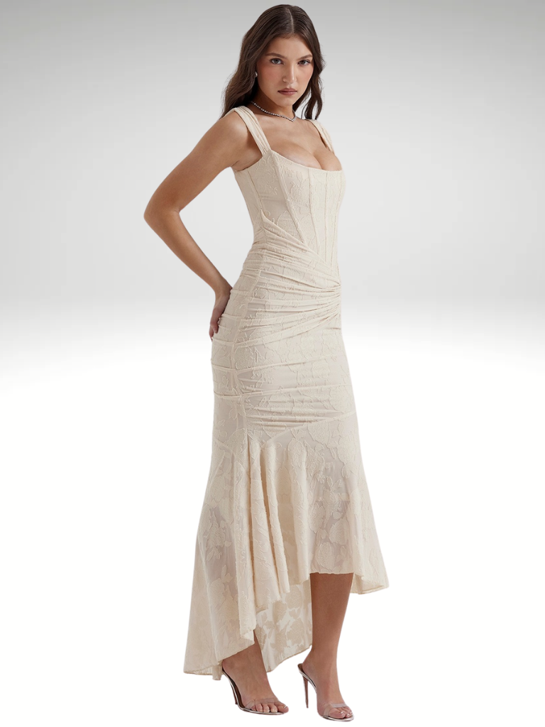 LUXE LACE MERMAID DRESS