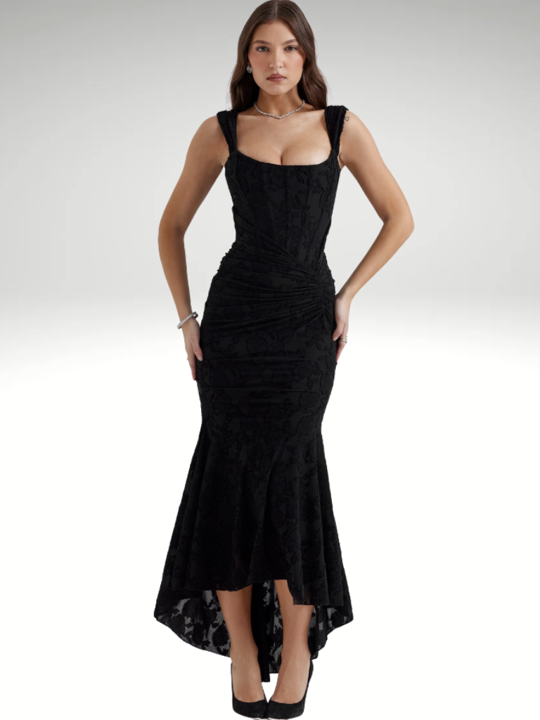 LUXE LACE MERMAID DRESS