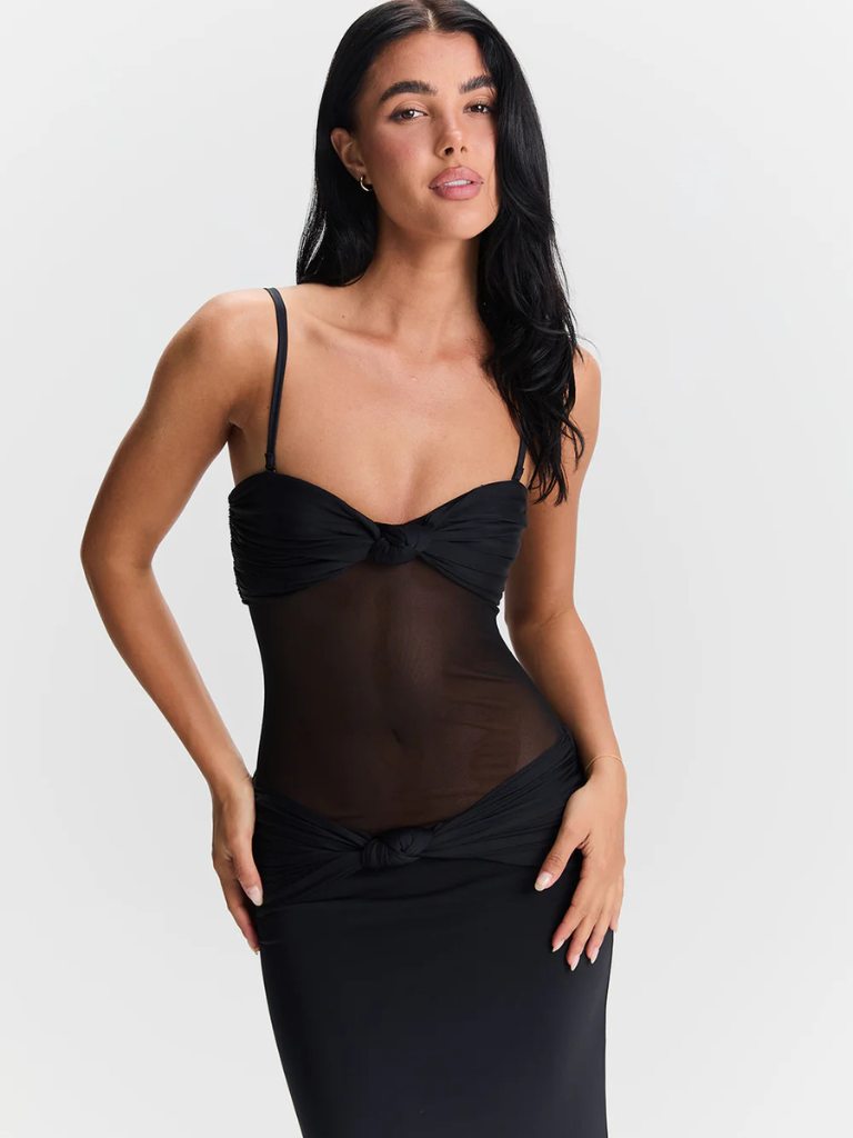 NOIR DÉSIR MAXI DRESS