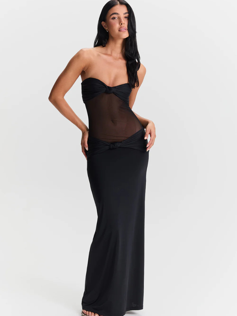 NOIR DÉSIR MAXI DRESS