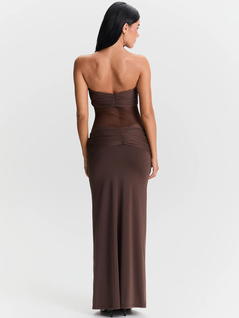 NOIR DÉSIR MAXI DRESS
