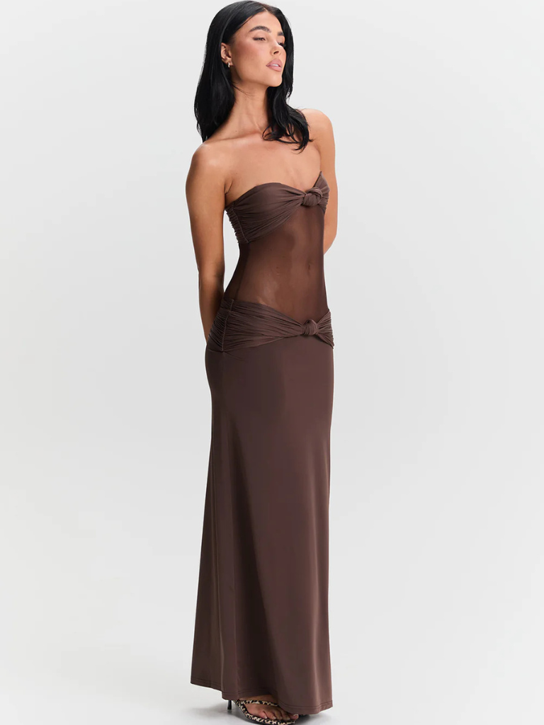 NOIR DÉSIR MAXI DRESS