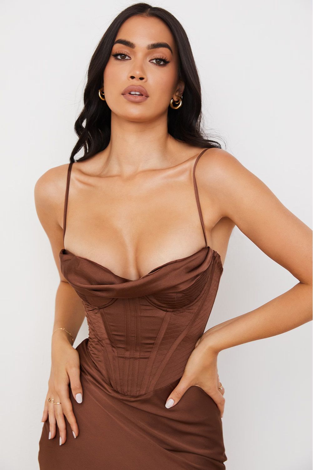 CHARMAINE NIGHTS MIDI DRESS