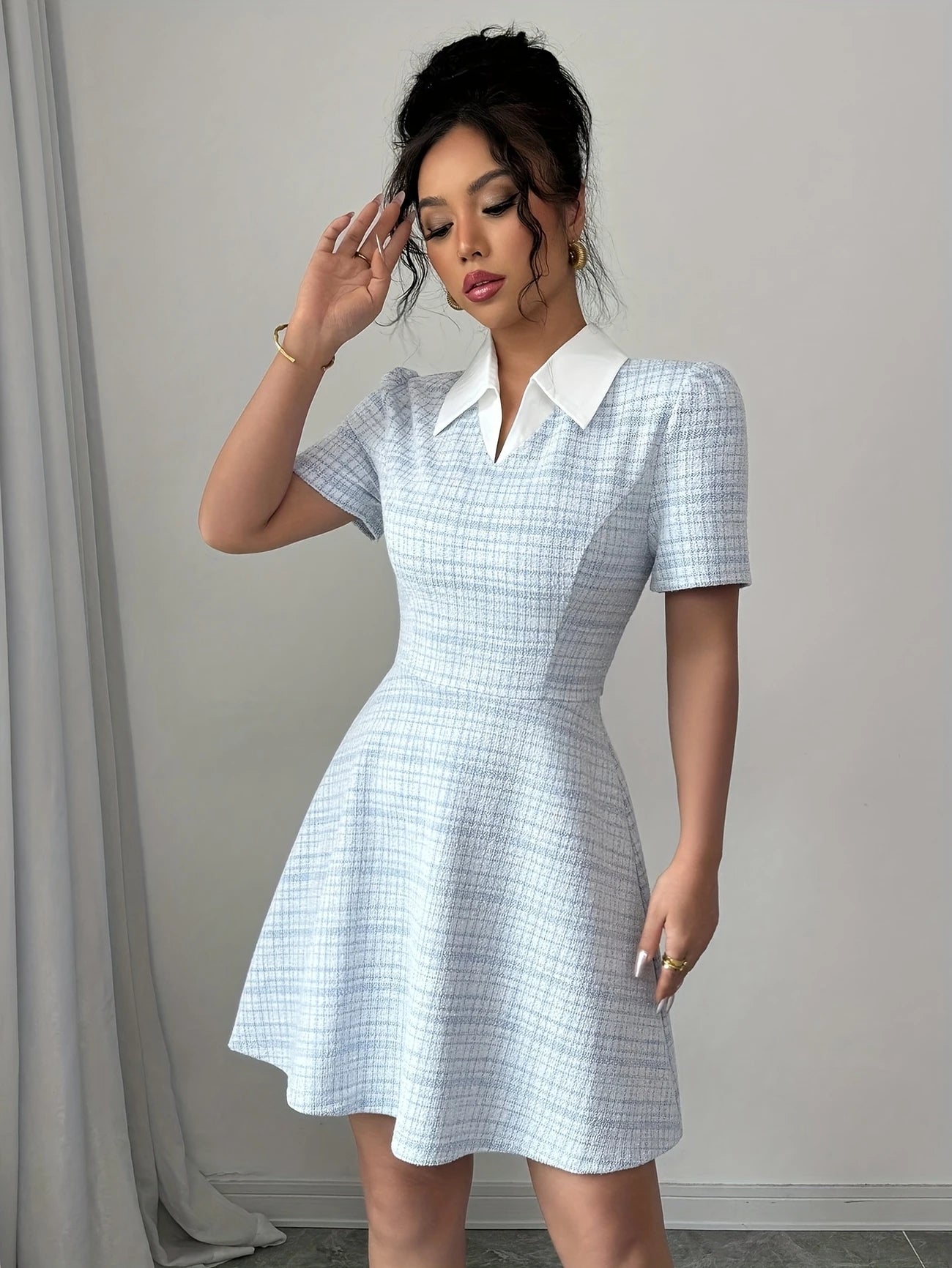 WENDY CLASSIC COLLARED DRESS