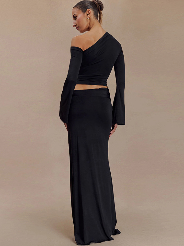 NOIR BLOOM CO-ORD SET