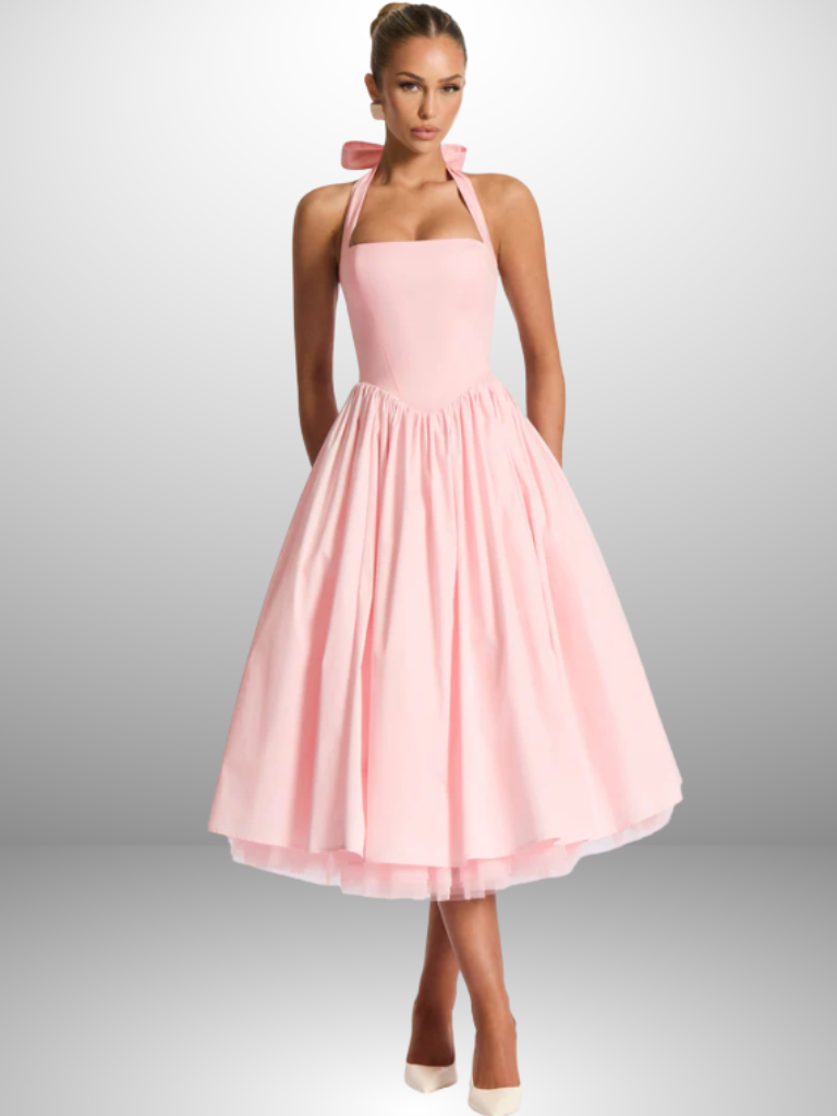 VIVIENNE GRACE MIDI DRESS