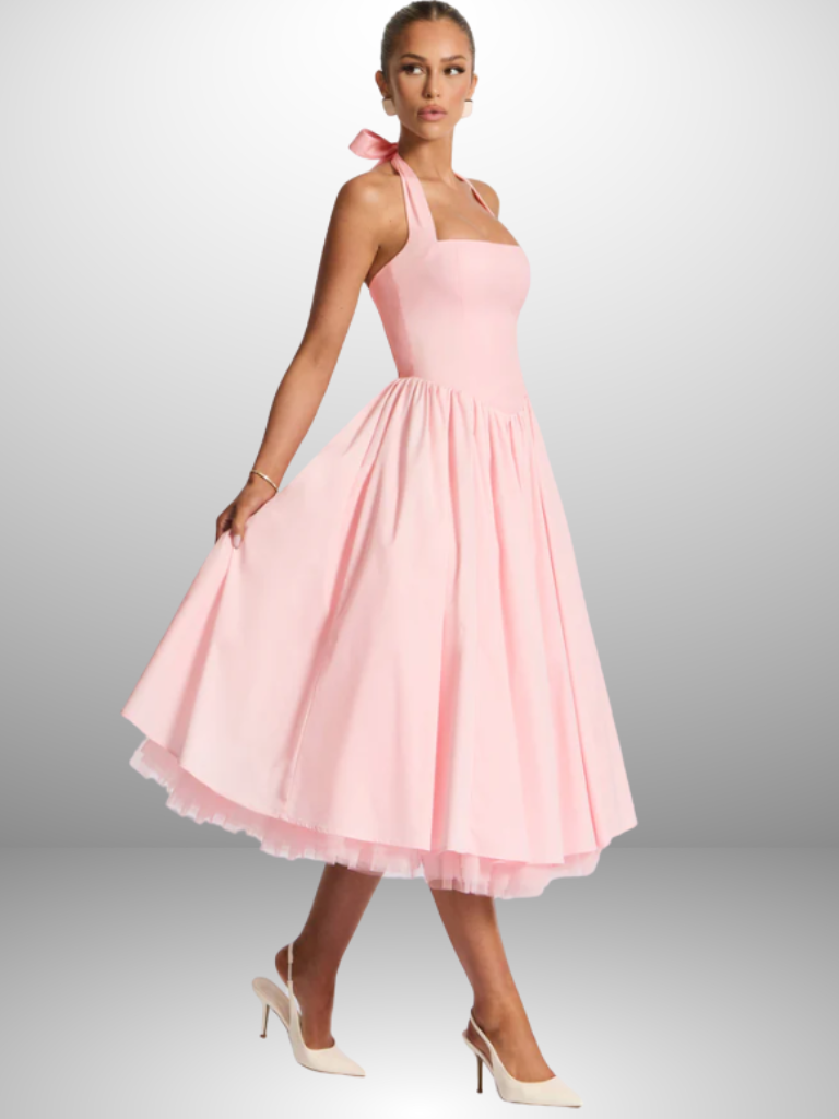 VIVIENNE GRACE MIDI DRESS