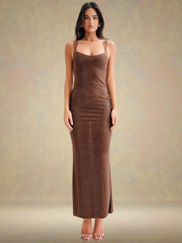 SERENA SEQUIN MAXI DRESS