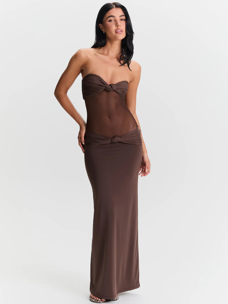 NOIR DÉSIR MAXI DRESS