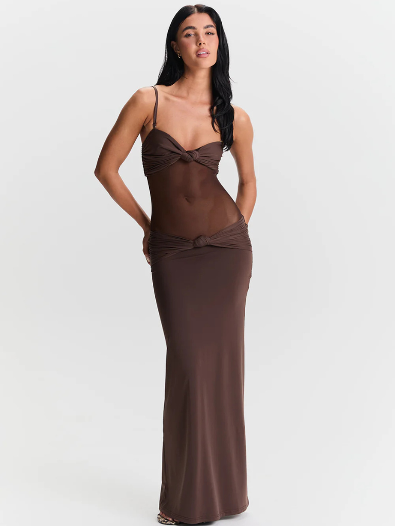 NOIR DÉSIR MAXI DRESS