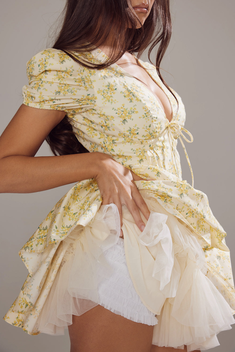 FAE FLORAL DREAM MINI DRESS